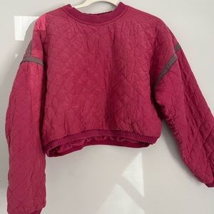 Vintage cropped sweater